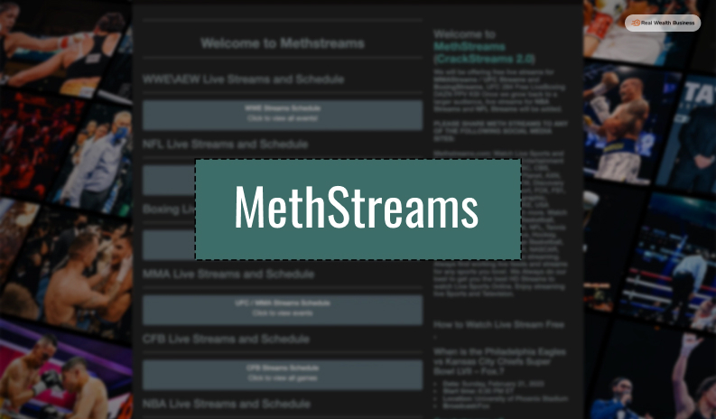 Methstreams Unveiled: Risks, Alternatives and Solutions 2024